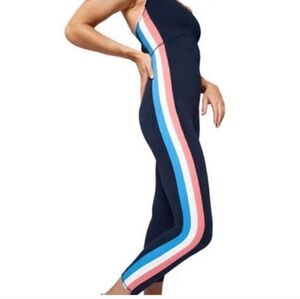 NWT FourLaps NWT Elevate Onesie Jumpsuit Navy Stripe S PRIDE 🌈